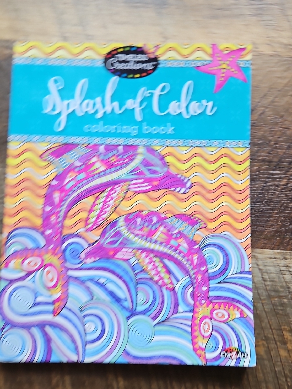 Splash of Color Coloring Book by Creatology - Pink & Blue